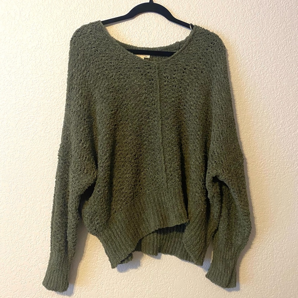 Green Wallflower Knit Sweater